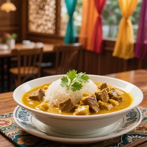 椰香咖喱牛腩飯