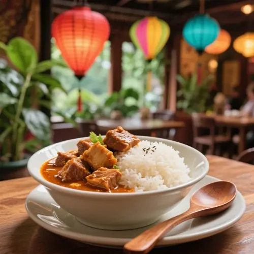 椰香咖喱豬肉飯