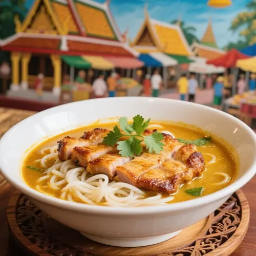 咖喱豬扒湯河粉